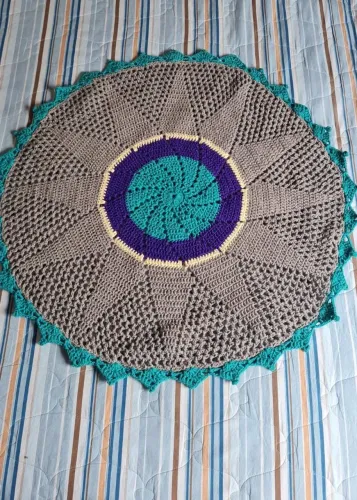 Tapete de crochê ,valor negociável 