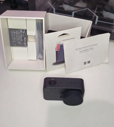Camera Xiaomi 4K Tipo Gopro + Kit Completo + 3 Baterias + 128GB