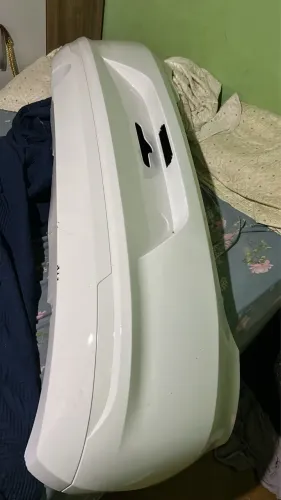 Vendo pára-choque do gol G6 