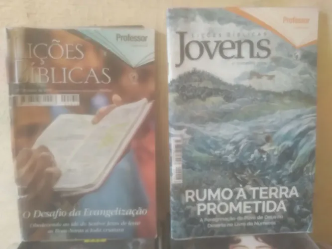 ? LOTE COM 30 REVISTAS DE LIÇÕES BÍBLICAS | EBD