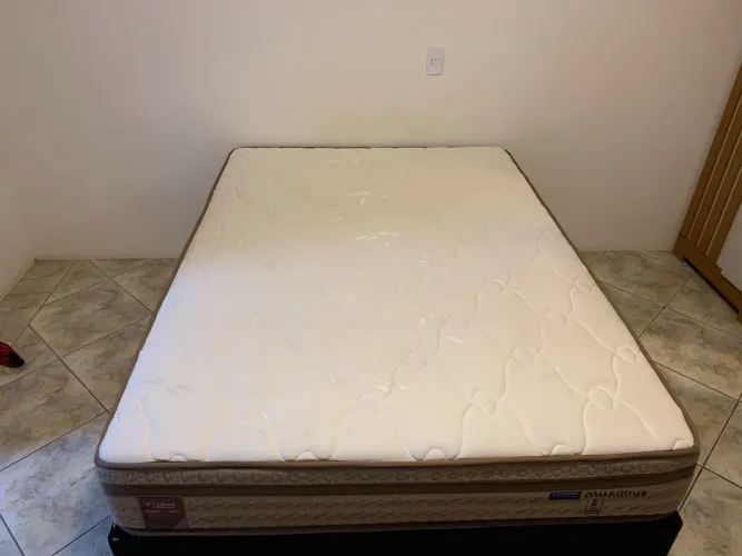 Cama box casal Probel Maximus molas ensacadas