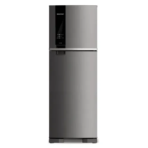 Geladeira Brastemp 375L Frost Free Inox - Display Touch - 220V