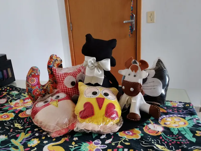 Artesanato em Tecido e Feltro (Mesa posta, Casa, Cozinha e Festas).