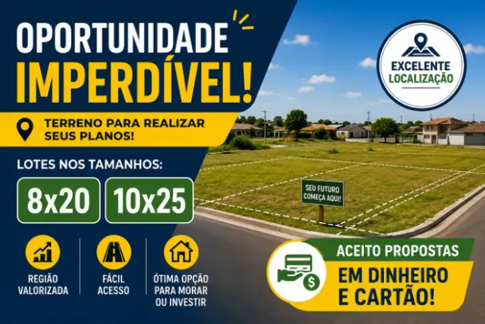 OPORTUNIDADE - TERRENO EM TIMON - EXCELENTE LOCALIZAÇÃO
