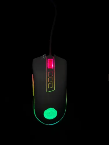 Mouse gamer redragon cobra m711 branco