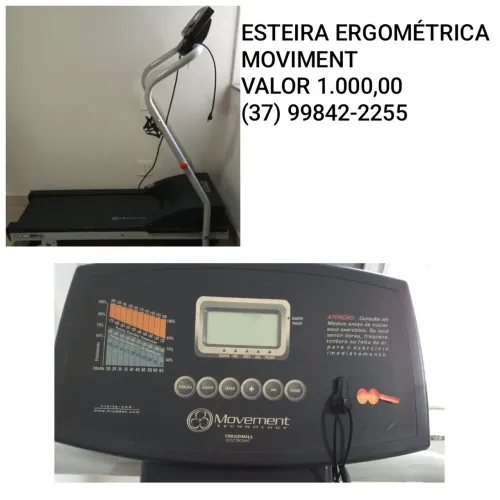 Esteira ergométrica MOVIMENT 