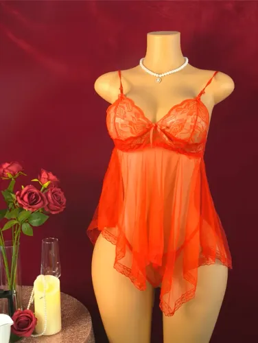 Lingerie vermelha sexy
