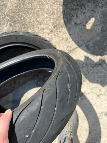 Pneus Dunlop 160/60 e 120/70 sportmax