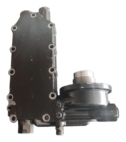Cabeçote filtro óleo motor cummins ISL 3974324