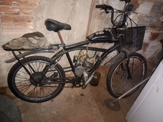 Bicicleta motorizada 2 tempos