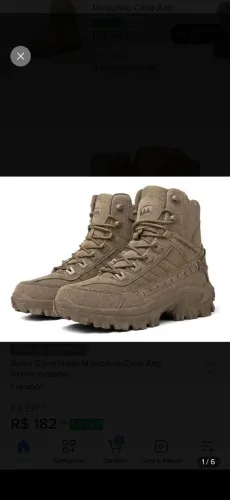 BOTAS ADVENTURE ESTILO MILITAR
