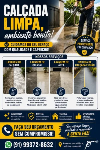 Lavagem e pinturas