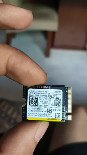 SSD NVMe Western Digital SN740 512GB (Semi novo,usado para testes) - R$450