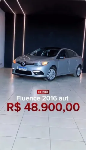 Renault Fluence Sed. Dynamique 2.0 16V Flex Aut. 2016
