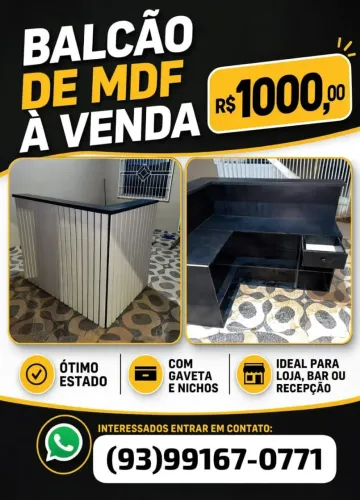 Balcão em MDF
