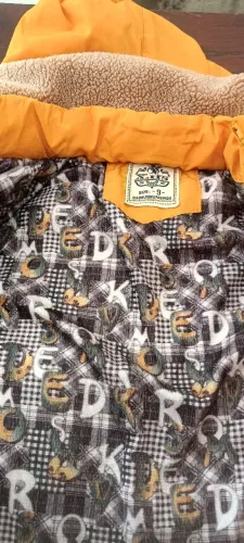 Jaqueta de inverno infantil grossa
