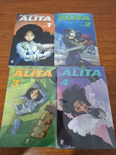 Coleção mangás Battle Angel Alita JBC completa!!