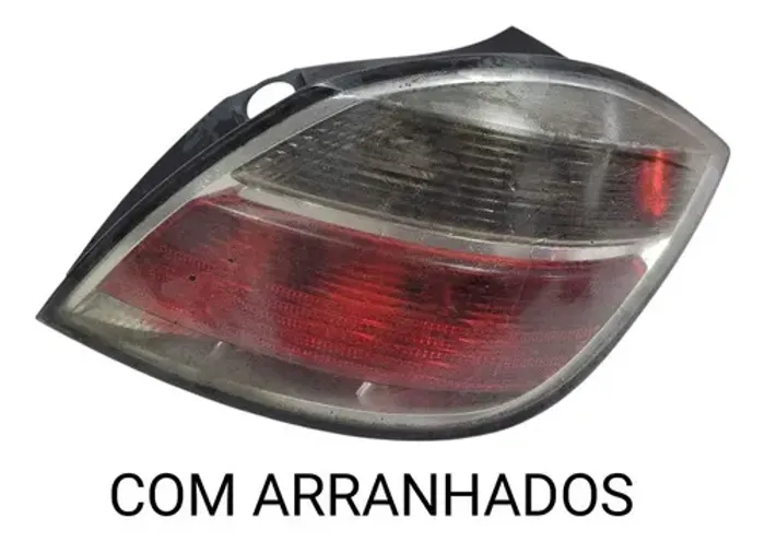 Lanterna Traseira Direita Vectra Gt 2008 2011 Direito/passageiro Vermelho