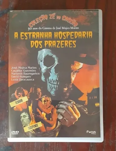 DVD "A ESTRANHA HOSPEDARIA DOS PRAZERES" (1976), mega raridade de Mojica em DVD