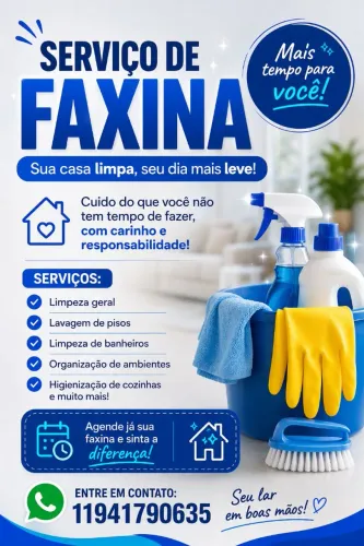 Faxina em geral