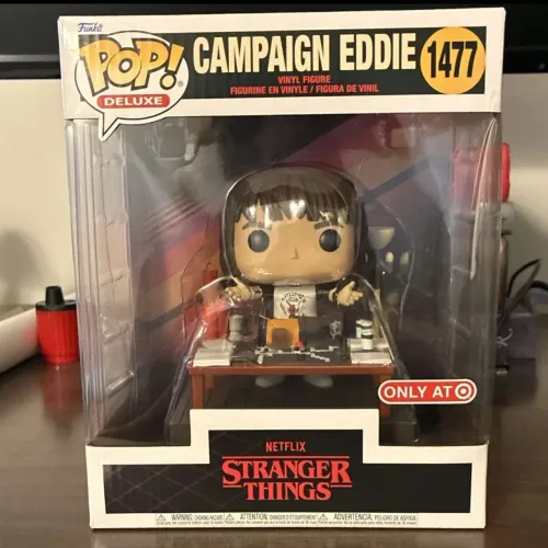 FUNKO POP! DELUXE CAMPAIGN EDDIE #1477 ? STRANGER THINGS Campanha de Eddie Dungeons