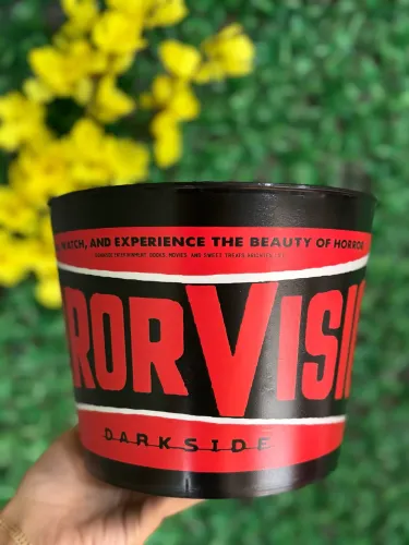 Balde de pipoca Horror Vision Darkside ( novo )