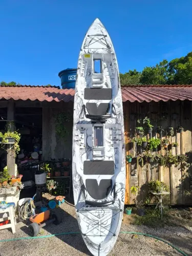 Caiaque duplo New Foca acompanha 2 remos