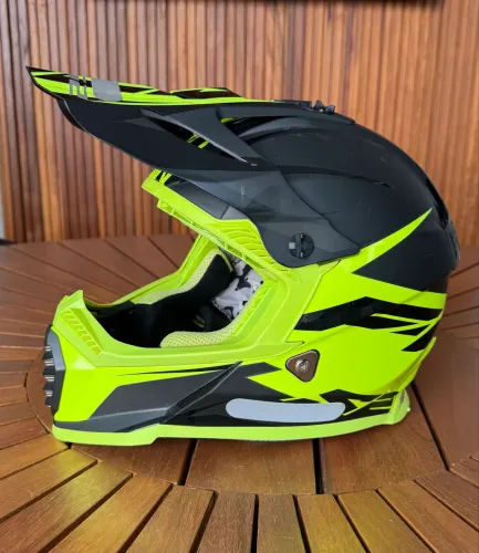 Capacete motocross