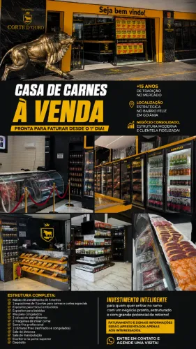 Casa de Carnes Tradicional à Venda - Bairro Feliz | Goiânia