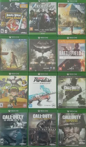 JOGOS XBOX ONE PREÇOS NA DESCRIÇÃO 