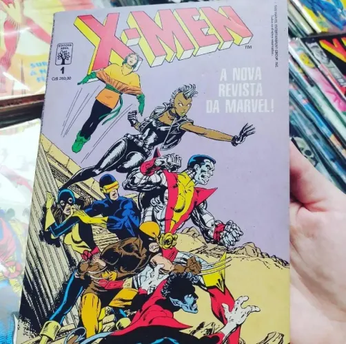 Coleção completa X-Men Formatinho 141 histórias em quadrinhos HQs editora Abril 1988 a 200