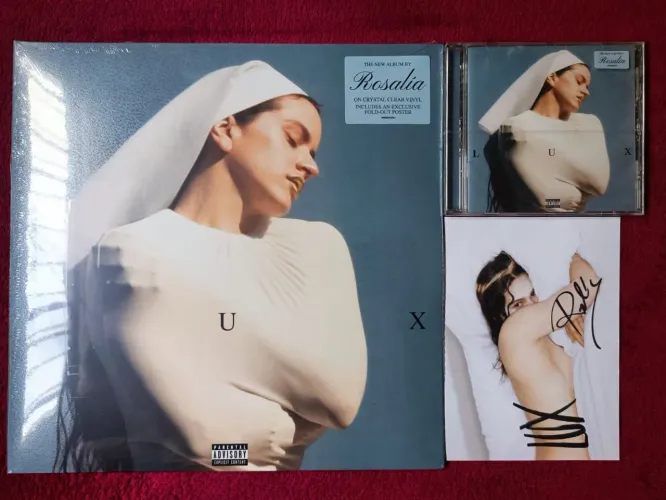 Rosalia Bundle Vinil+ CD + Card Autografado Novo