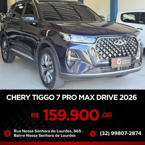 Chery Tiggo 7 Pro MAX Drive 1.6 Turbo 16V Aut. 2026