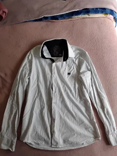 Camisa Social Polo Slim Fit- Tamanho 3