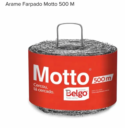 Arame Farpado Motto 500M