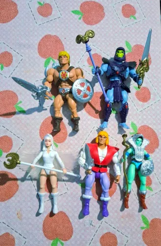 MOTU lote 5 figuras Origins Mattel