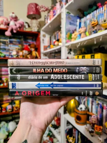Lote DVD Filmes Leonardo DiCaprio - 5 DVDs