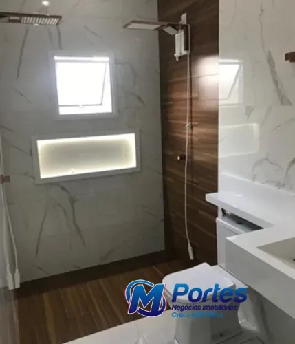 Casa Residencial Maza, 3 dormitorios, 1 suíte, closet, 4 vagas, condominio fechado
