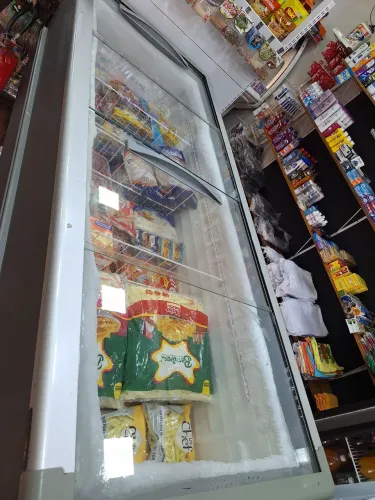 Balcão ilha congelados