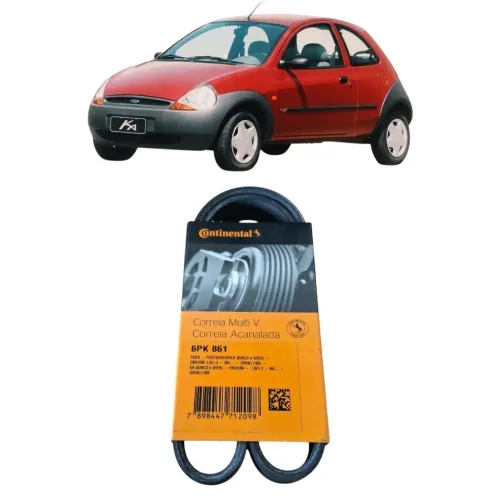 Correia poli V Ford ka e fiesta 95/99 sem ar e D.H