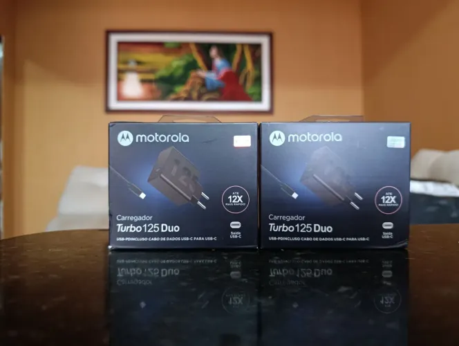 Carregador da Motorola 125 w apenas 90,00