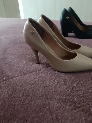 Scarpin Vizzano Verniz Premium Nude/Bege - Tamanho 35