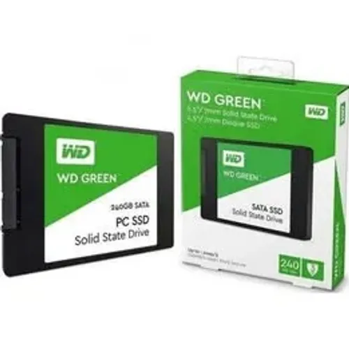 Ssd WD Green 240GB Sata, Leitura 545mb/s, Gravação 430mb/s, 12x 31,30