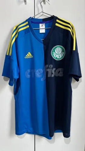 Camisa Palmeiras goleiro azul 2015 - Tam M