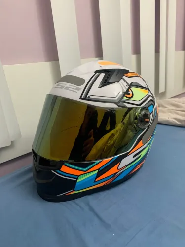 Capacete Ls2 Xdron Laranja