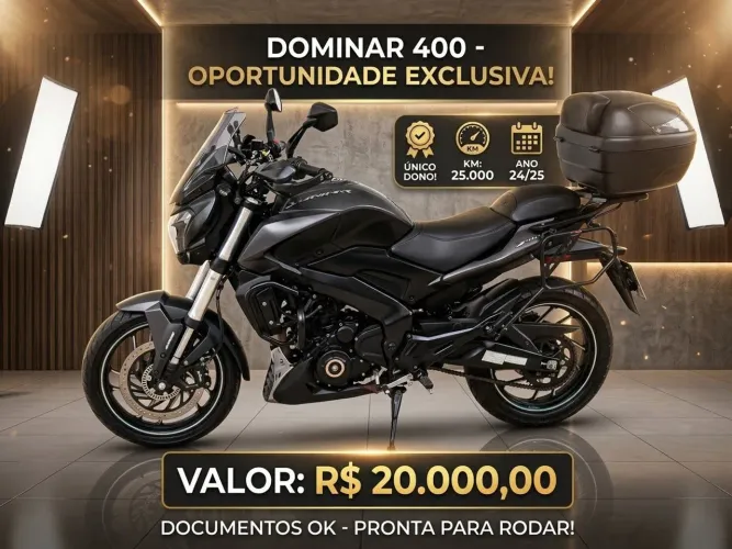 Dominar 400 abaixo da tabela Fipe