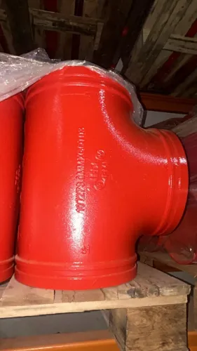 TE RANHURADO DE 10"