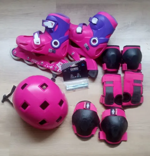 Patins Roller Oxelo Infantil Menina