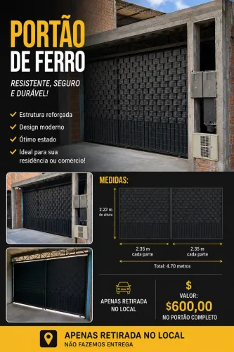 Portão de ferro
