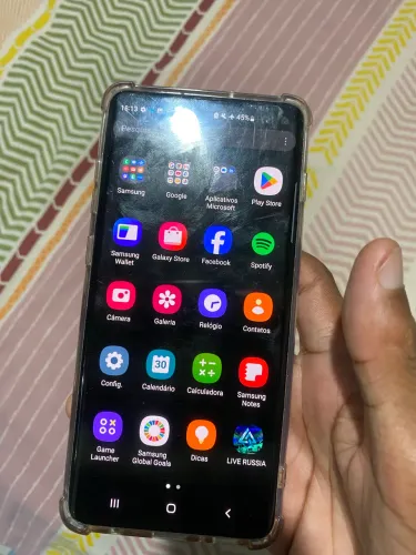Celular S10 plus - Samsung pra vender logo